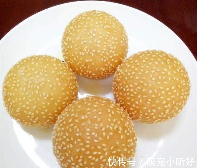 吃了半辈子的麻球，终于找到最详细的做法，记住两点，个个都空心