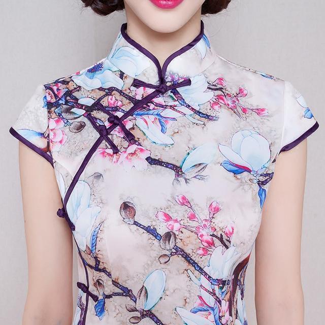 版型|中国式独有的改良式旗袍连衣裙,优雅高贵感受民国风情