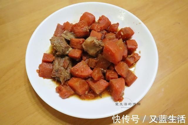 腐竹块|儿子不在家,80后两口的晚餐,有荤有素,网友:简单吃也很满足