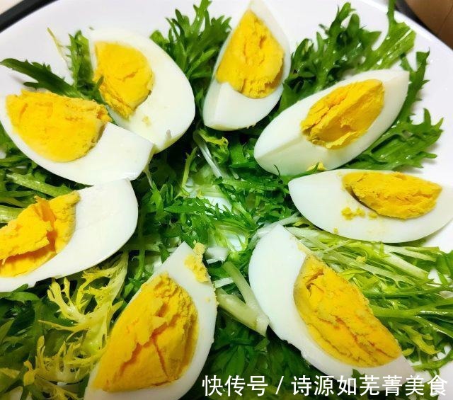双蛋双拼沙拉!