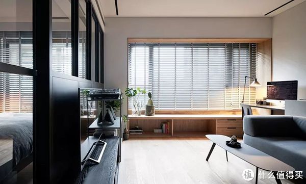 小空间|生活艺术家 篇二十八：成都夫妻的45㎡婚房火了，坚持一体式布局，却有藏不住的高级感