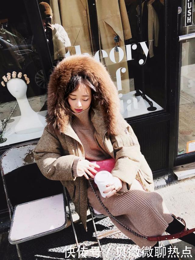 搭配|“羽绒服+裙子”才是冬天正确的打开方式!