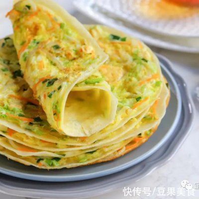包菜|这样做菜煎饼「宝宝辅食」,隔壁小孩都馋哭了