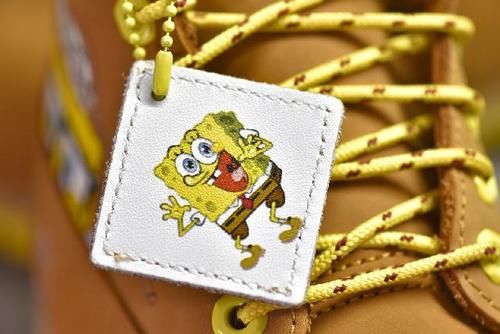 天伯伦|Timberland X SpongeBob SquarePants 天伯伦联名海绵宝宝皮靴