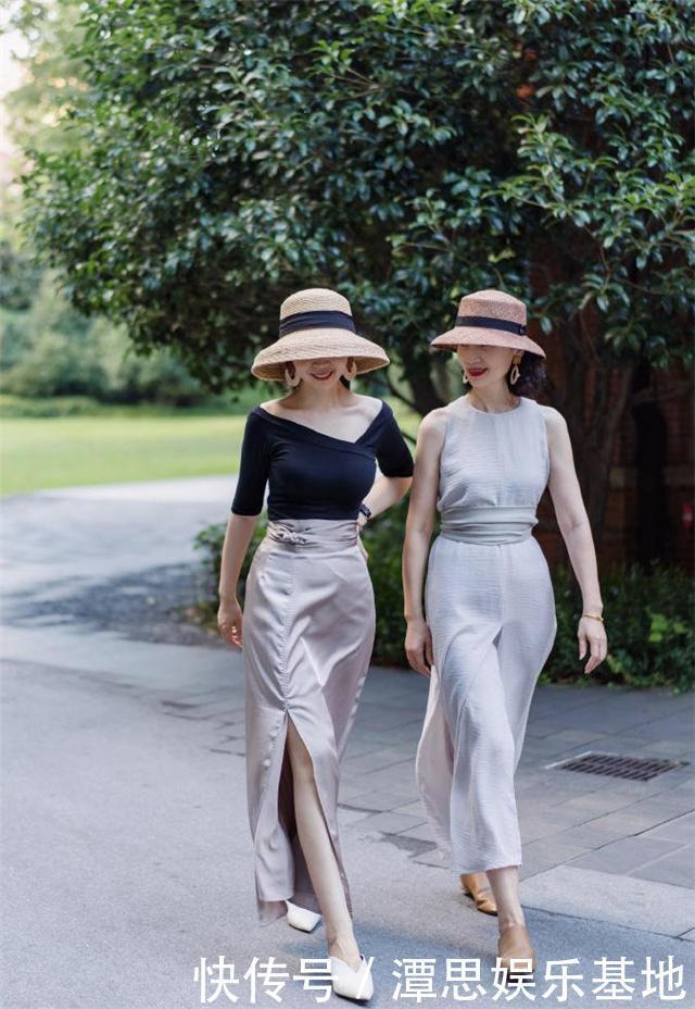 今年流行穿“半身裙”,上衣这样搭才是真的美,像三木一样有气质