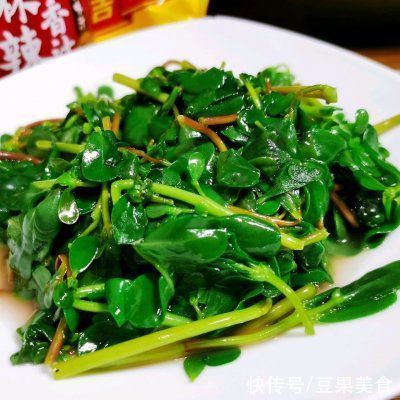 清炒马齿苋