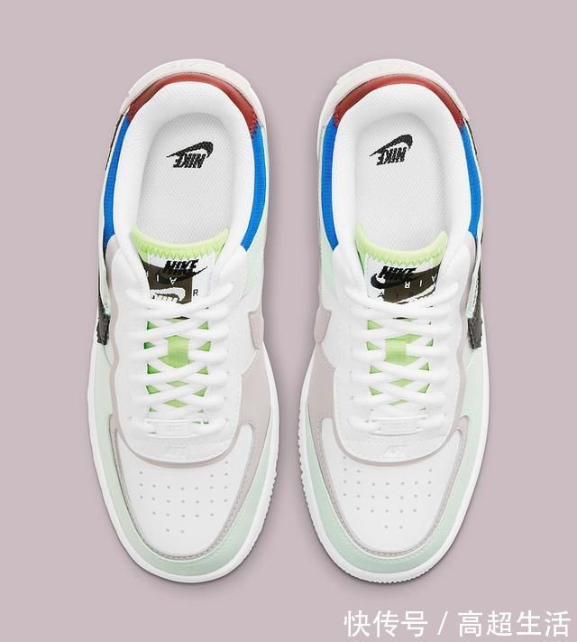 nike 重叠解构+像素风点缀！这双全新Air Force 1看点真不少