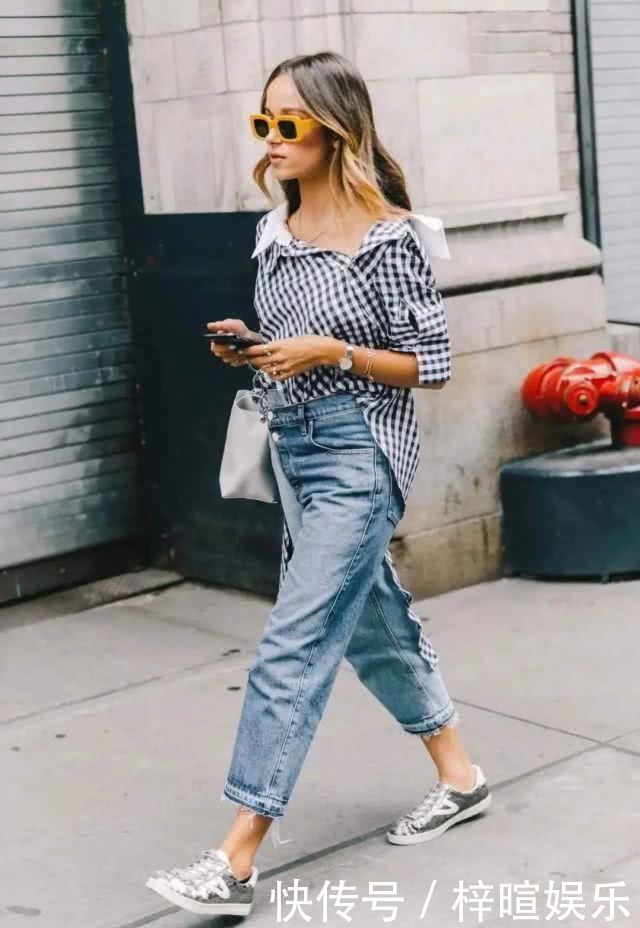 时尚穿搭衬衫＋裤子＝2020春夏正流行，超超超超超时髦
