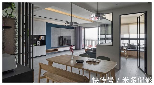 餐厅|夫妻俩晒出120㎡新房,做出4房2厅2卫,精致生活藏不住