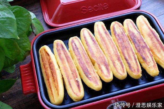 微甜|玉米面不蒸不煮,和面时加牛奶,制成棒馍微甜清香特好吃