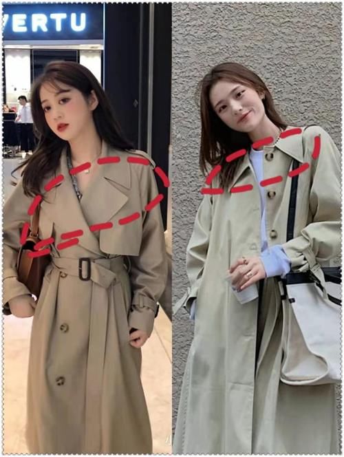 早春穿风衣，颜色和搭配这样选，远离路人感