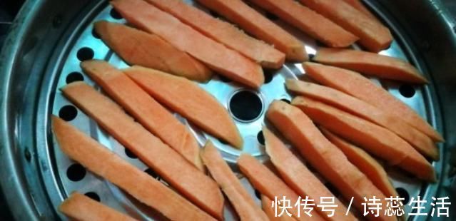 红薯丸子|这季节吃红薯最合适,做成红薯干,不用曝晒,不变黑,越吃越香!
