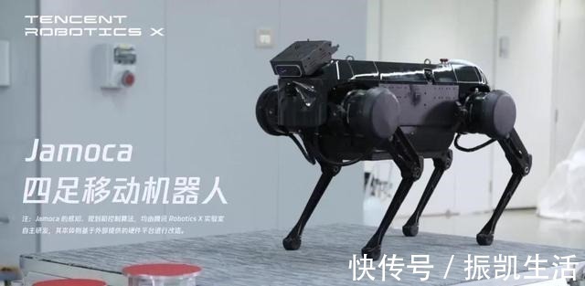 j腾讯机器狗首次曝光！脚踩梅花桩，功夫很到家