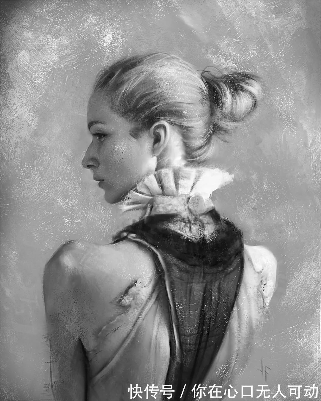 mandy!这三位艺术家的画中女子,楚楚动人,美若天仙