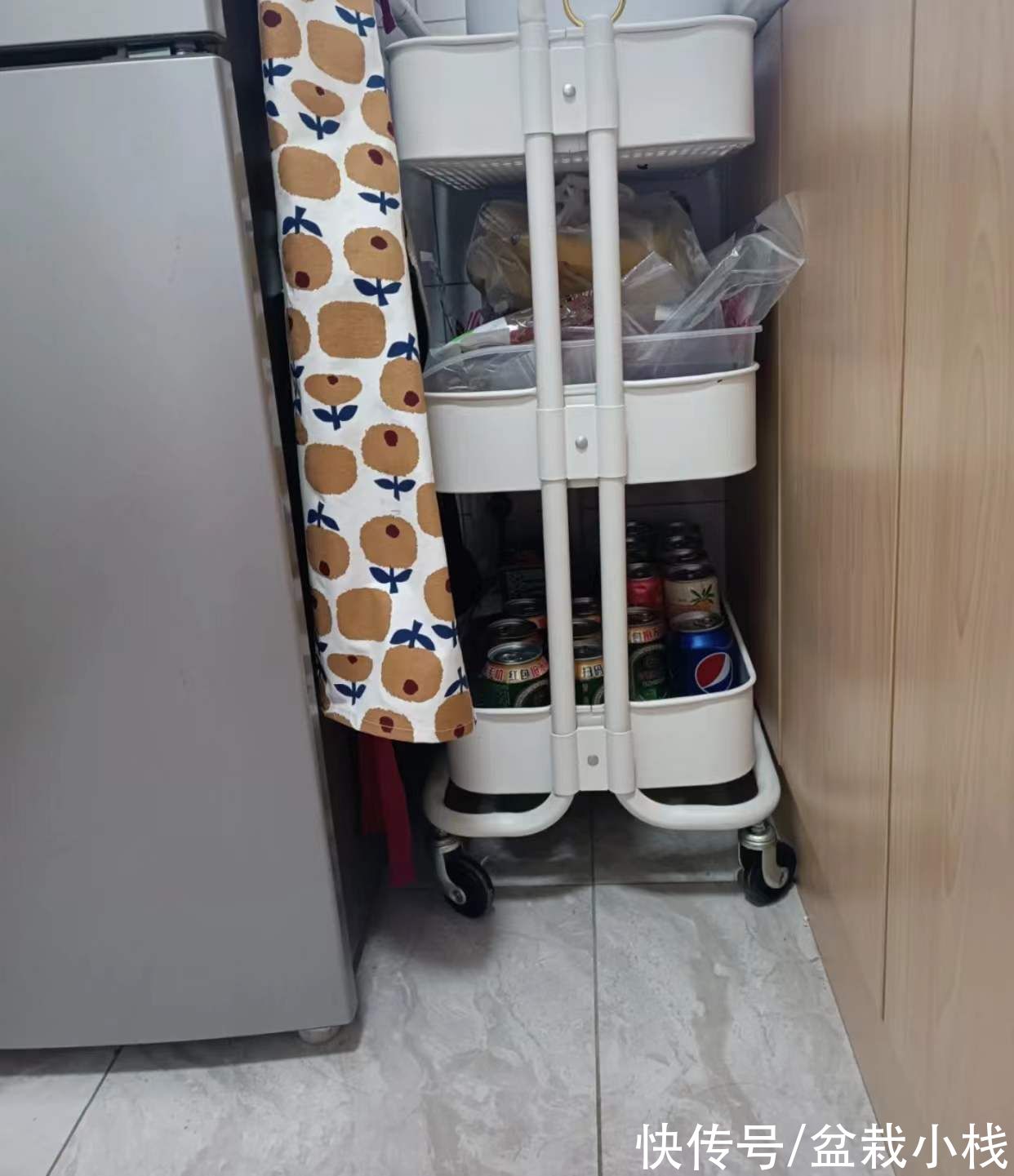 木地板|不吊顶不跟风，95后小两口9万元装65㎡两居室，网友：好精致