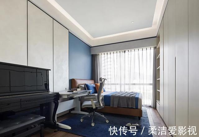 红木家具|45岁大叔的现代之家，坚持融入红木家具，全屋清隽素雅，太美了