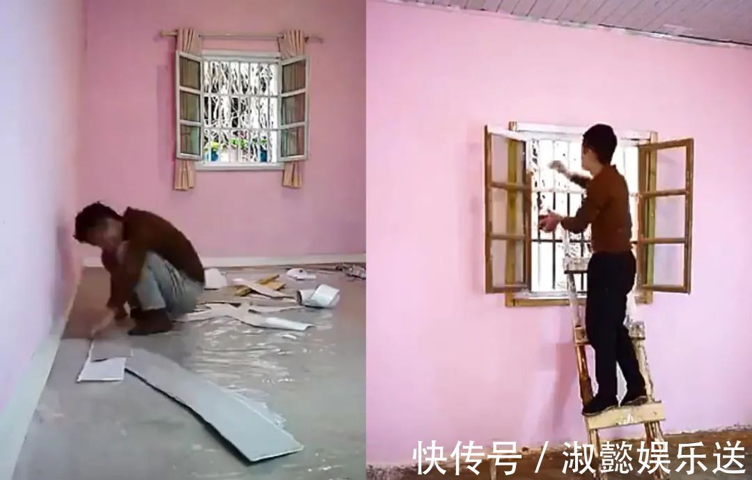 哥哥|哥哥帮妹妹改造6㎡卧室,“廉价房”变成“公主房”,别人家哥哥