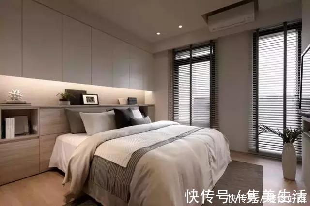 床尾|现在床头墙流行这样设计，连床头柜不用买了，实用不止一点点