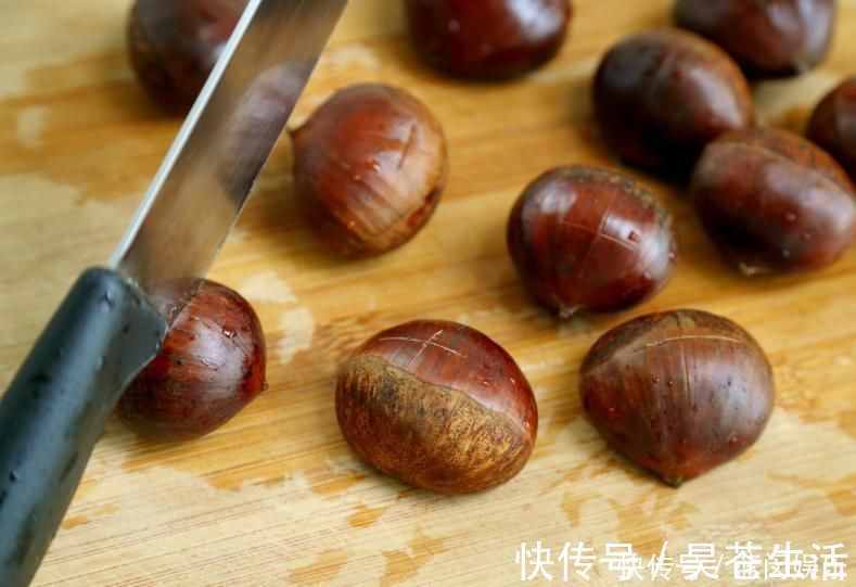 外壳|煮板栗，直接水煮是大错！多加1步，个个自动开口，好剥壳不粘皮