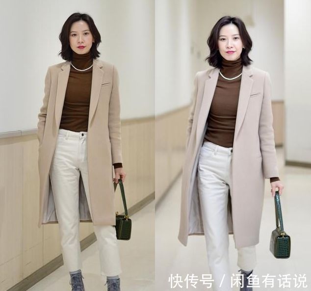 打底 过年了!这才是真正适合“阿姨辈”的大衣穿搭,简约大方还提气质