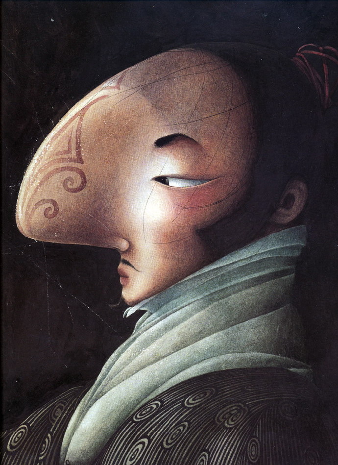 海贝卡·朵特梅-!插画师海贝卡·朵特梅-喜欢用不透明水彩作画,人物造型充满想象力并带有诡异气质