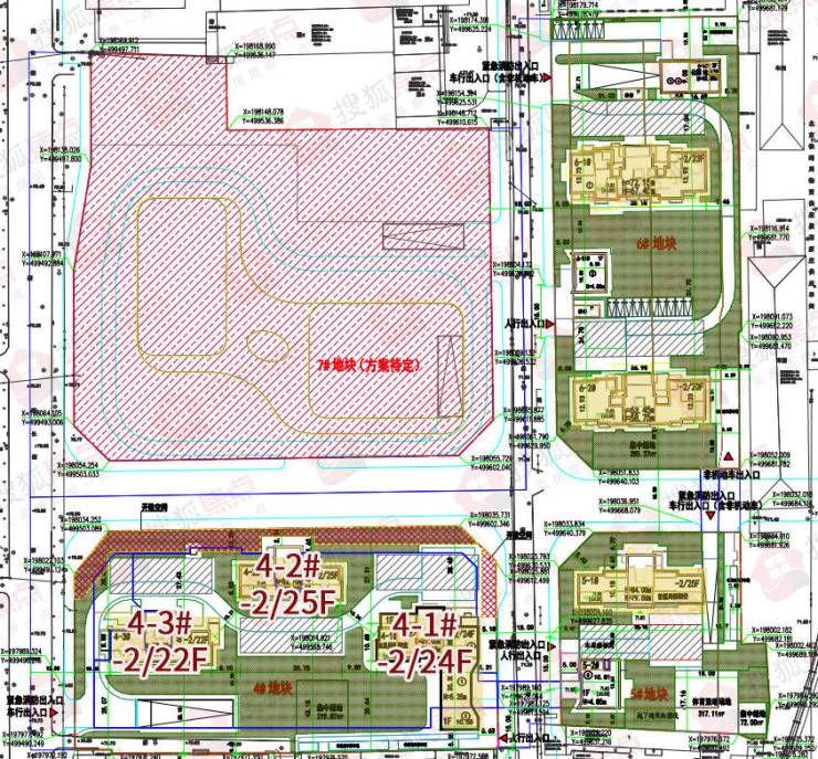 项目|保晋南街项目部分地块规划公示 拟建3栋住宅均为大户型设计