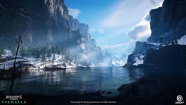 原画|《AC：英灵殿》海量概念原画、设计稿 一览中世纪美景