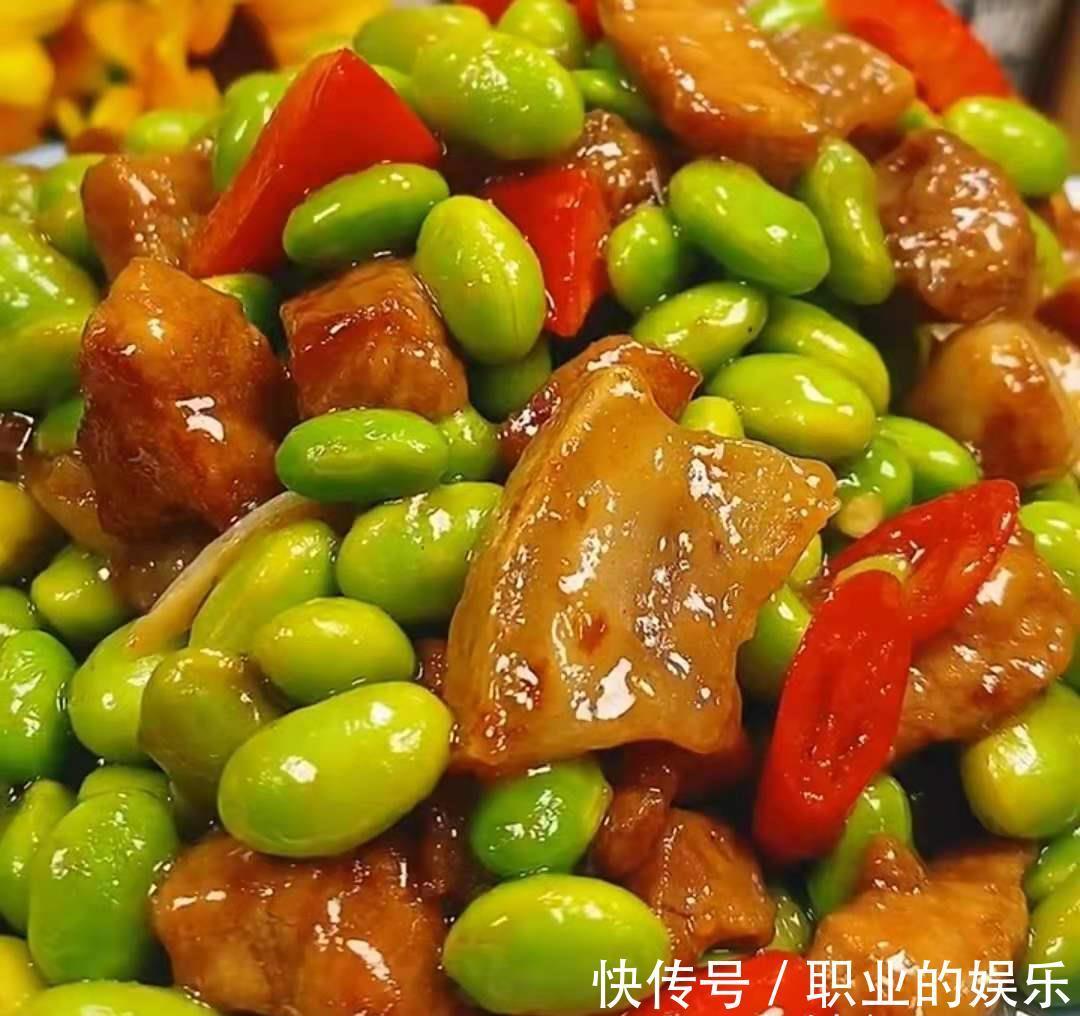毛豆|家常小炒,营养好吃又下饭,大人小孩都爱吃