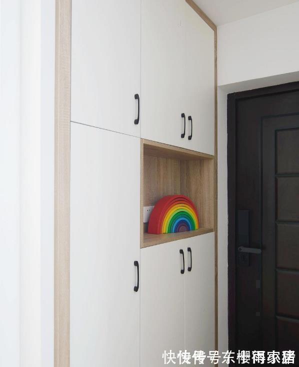 百叶帘|68㎡小户型住下一家四口，每1㎡就这样被榨干，干净整洁又实用！