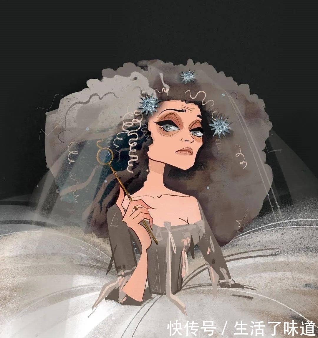 有意思的半边脸肖像:画师otido_4u的平板插画作品|插画师| 作品