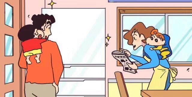 小白|蜡笔小新:长大后的小新,样子比儿时帅,屁屁操很有效果