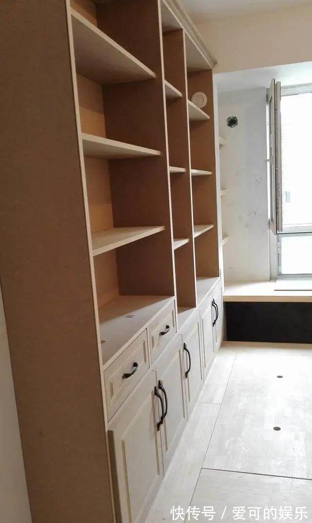 木工|让木工师傅现场做的全屋的柜子,3万全包,效果超乎意外的好看!