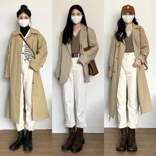 oversize 秋天，建议小个子女生这样穿“外套”！显高显瘦，还很显气质