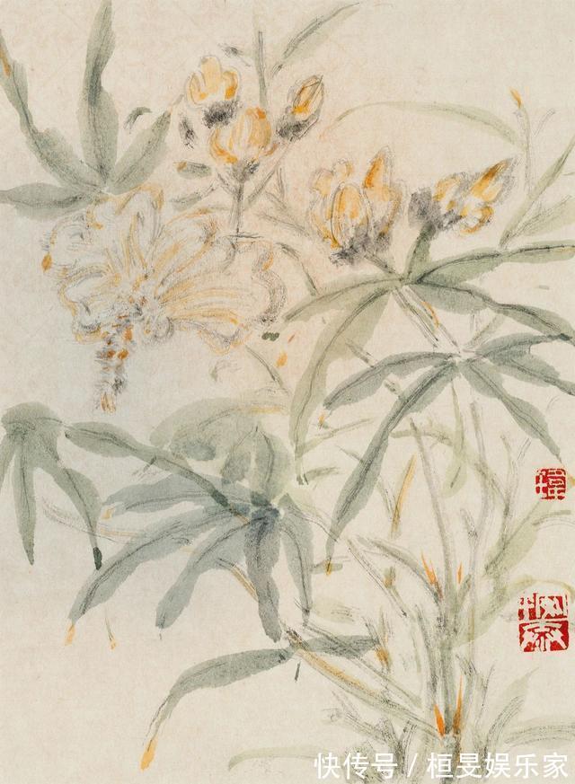 生命&画家对生命的理解可能都在她的画中,用一束花来表达自己的想法