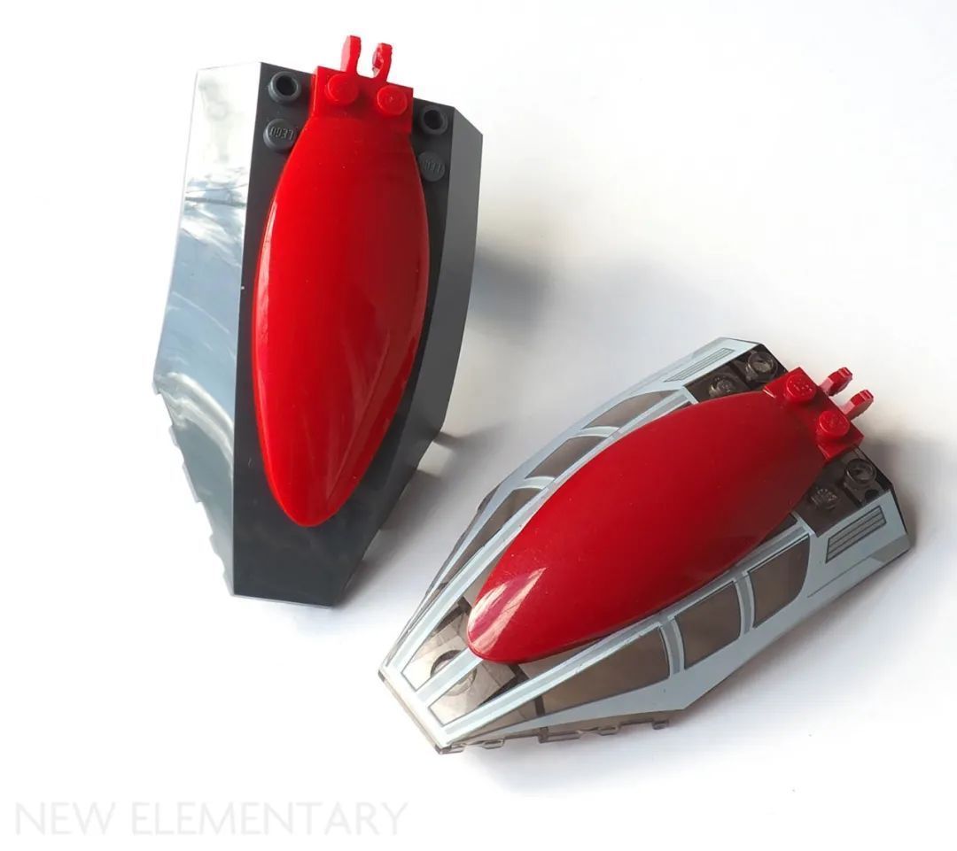 乐高MOC拼搭元素使用分析之:座舱盖元素