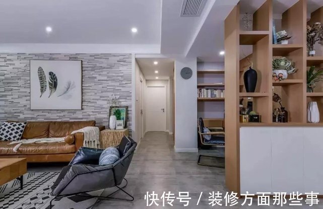 书房|120㎡挤出4间房,还有休闲的弧形小飘窗和步入式衣帽间