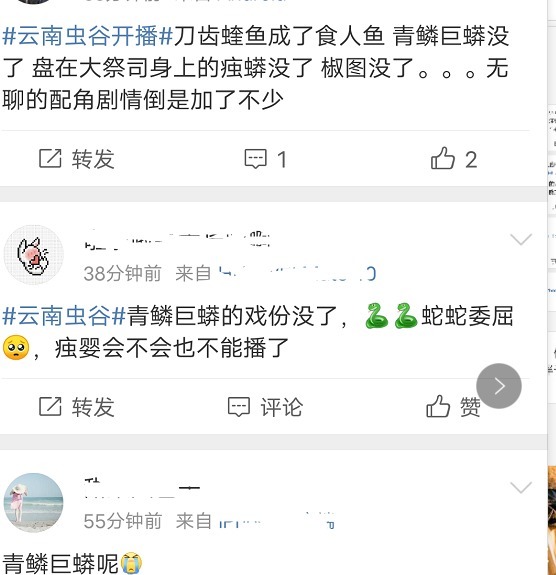 张雨绮|《云南虫谷》开播3大槽点：潘粤明胖张雨绮脸肿，重要剧情被删减