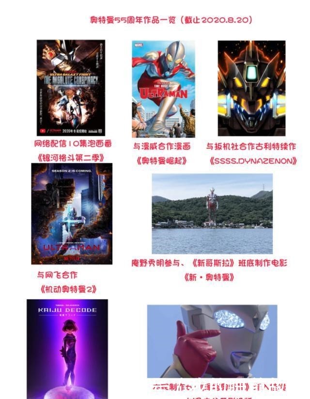 新生代奥特曼|奥特曼即将迎来复兴！55周年大作云集，7部作品打响翻身仗