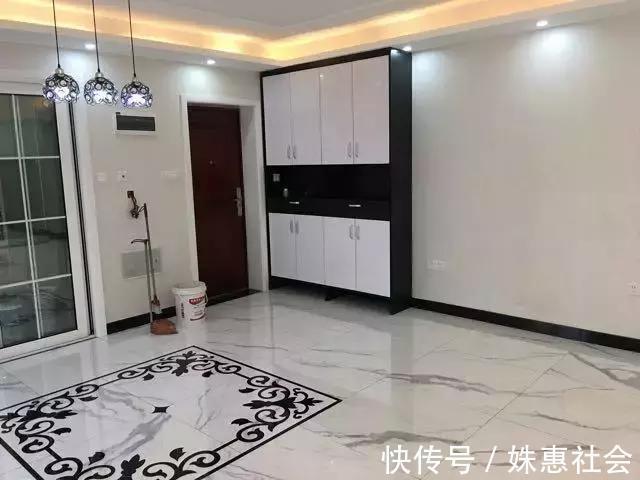 装修|晒晒我的新房,家具还没上就已经美爆了,邻居说地砖很酷