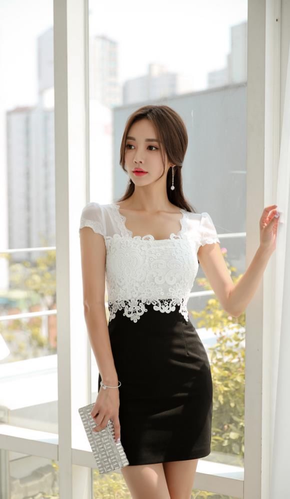 美人图鉴孙允珠:雪花印记卷叶幽帘玉露拼搭裙