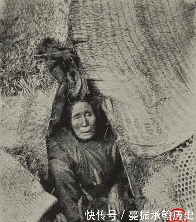 老照片|晚清珍贵老照片穷人住草棚,土豪有大院子