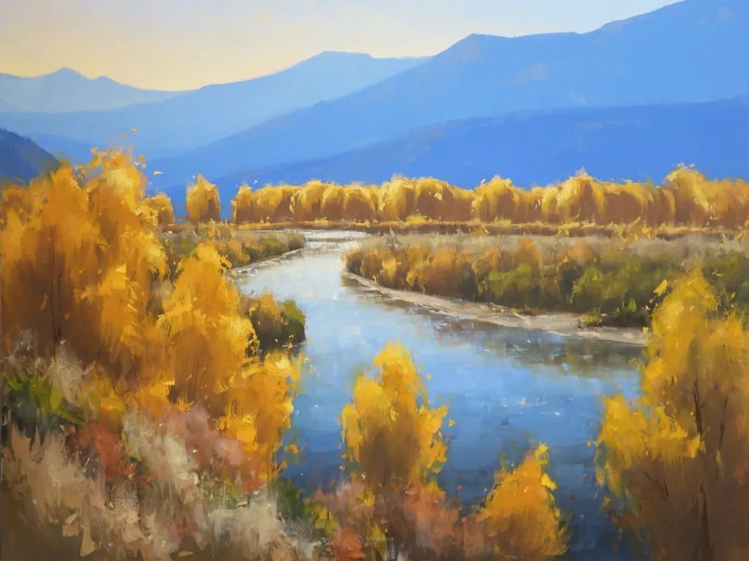 科罗拉多州@斯泰西·彼得森:半路出家的女画家,笔下的风景堪称一绝