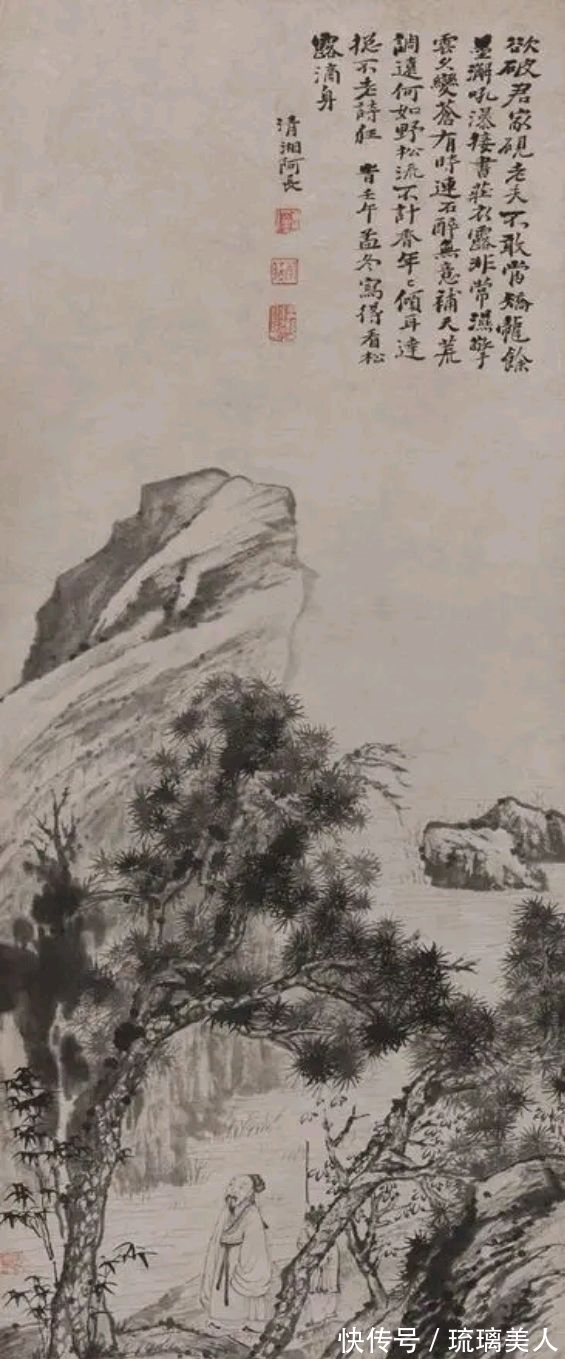 山水画!不摹古,造化于心|石涛山水画