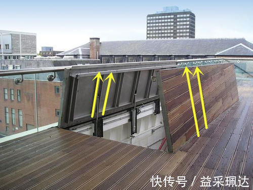 盖板式|买了顶楼就是好,凿个天窗入口,把楼顶收拾干净,一家独享大露台!