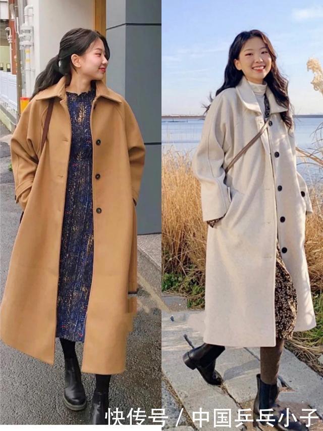 韩国|被这个韩国小姐姐圈粉了,秋冬穿搭时髦精致,大衣这么穿超美