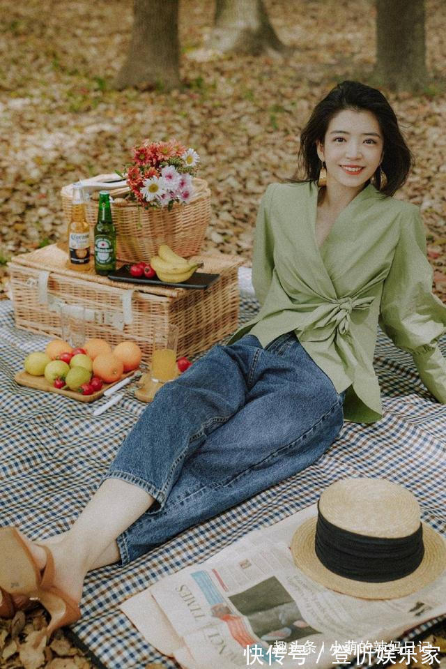 阔腿裤 今夏不流行裙子配高跟鞋了,这样搭才是真的美,像三木一样有气质