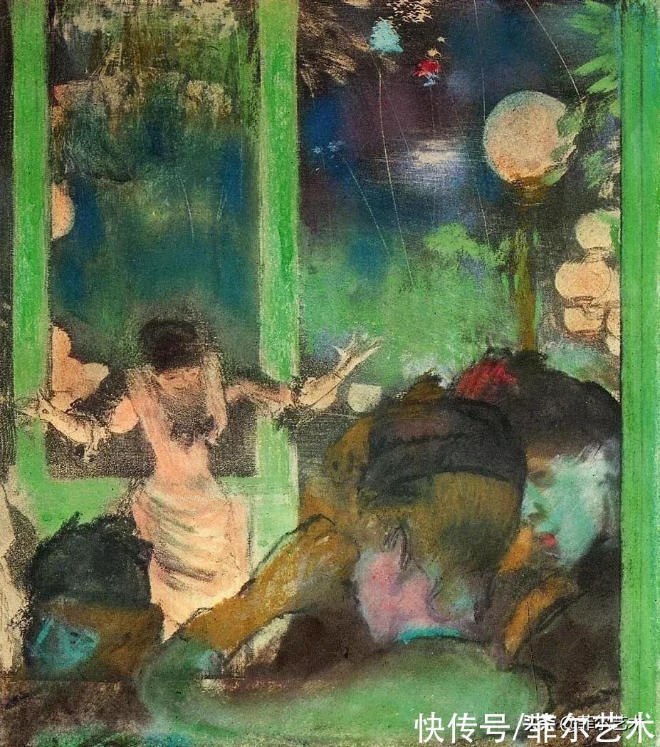 安格尔$法国艺术大师埃德加·德加舞女125幅油画作品,美翻了