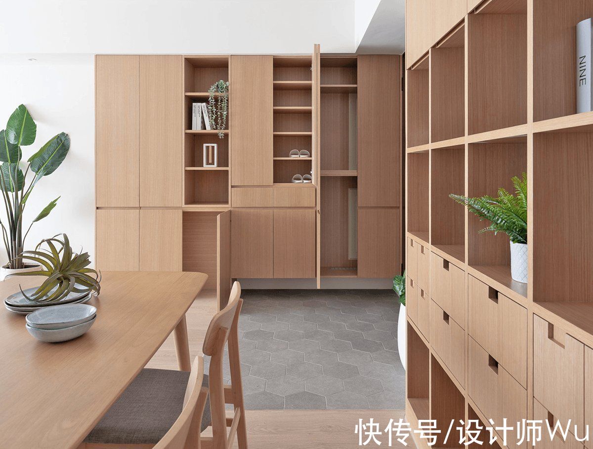 全室|扬州110㎡轻暖无印风住宅，以留白收藏生活风景