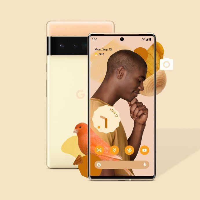 渲染图|谷歌Pixel 6系列最新渲染图曝光不同三色组合看起来太亮眼