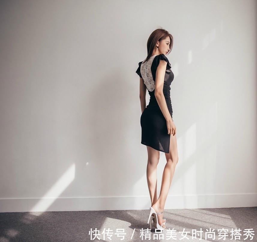 高挑|修身的连衣裙给人一种无可挑剔的美,简约时尚的版型却非常耐看